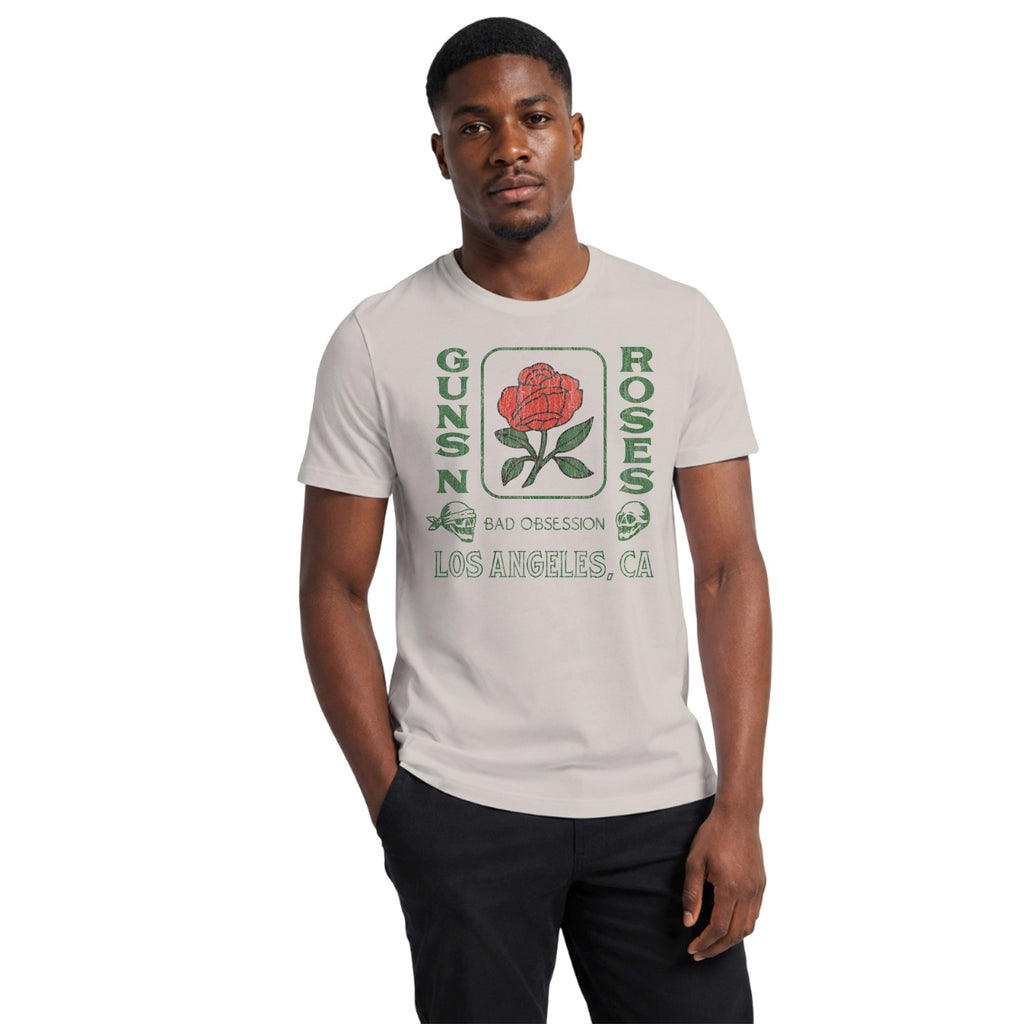 Guns N Roses Bad Obsession Men's T-shirt