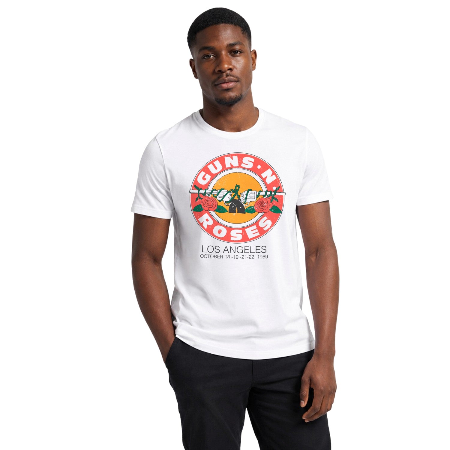 Guns N Roses 1989 Los Angeles Men's T-shirt