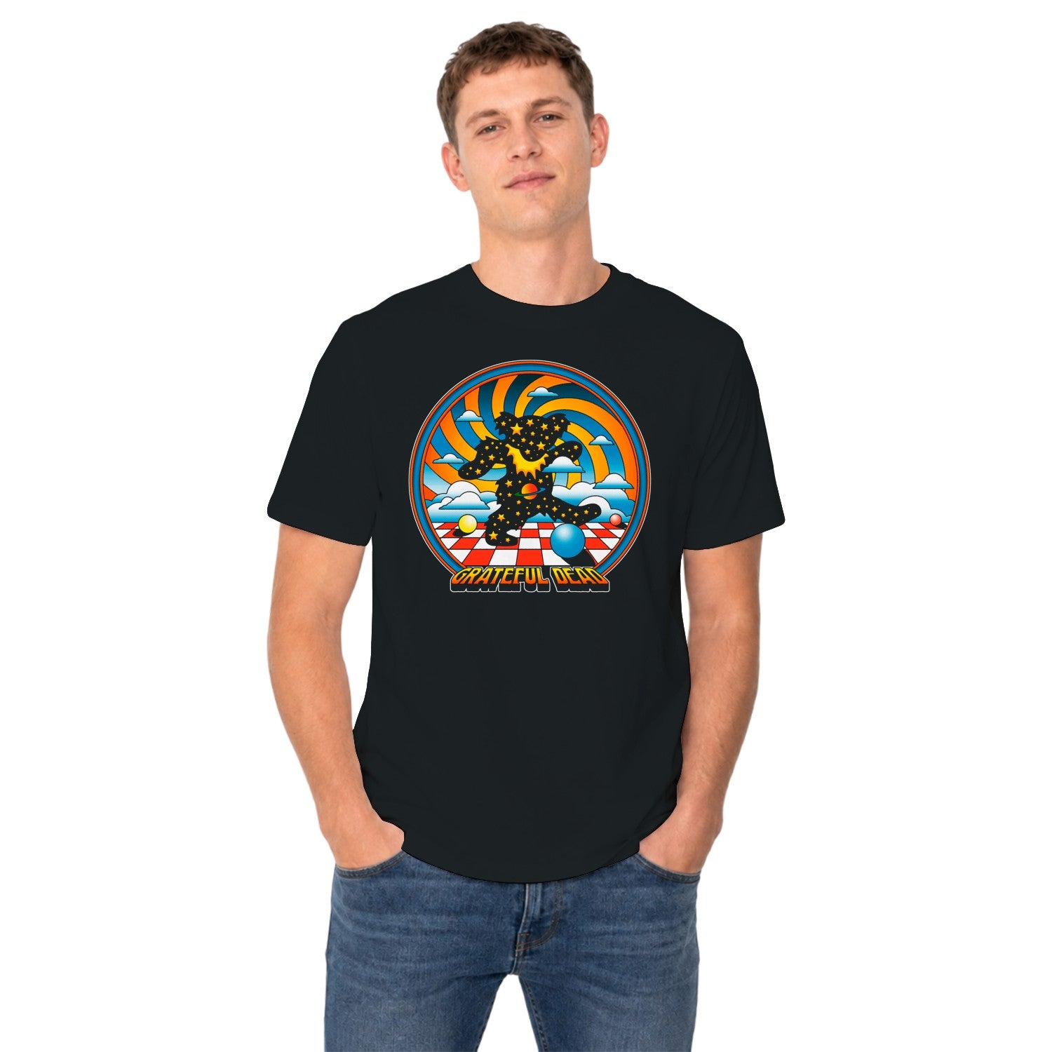 Grateful Dead Dancing Bear Men's T-shirt