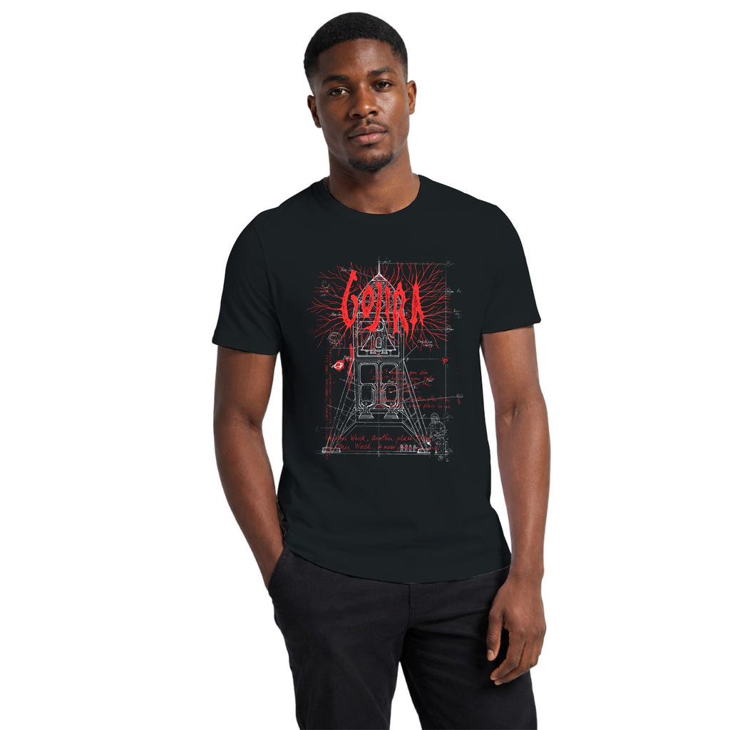 Gojira Another World Lunar Drawing Men's T-shirt