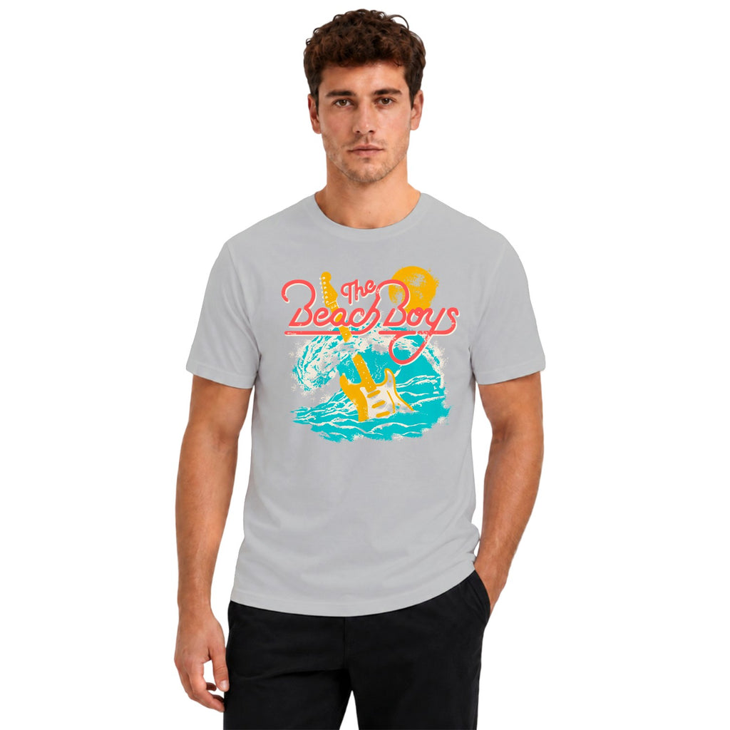 The Beach Boys Surf Guitar Wave Men's T-shirt