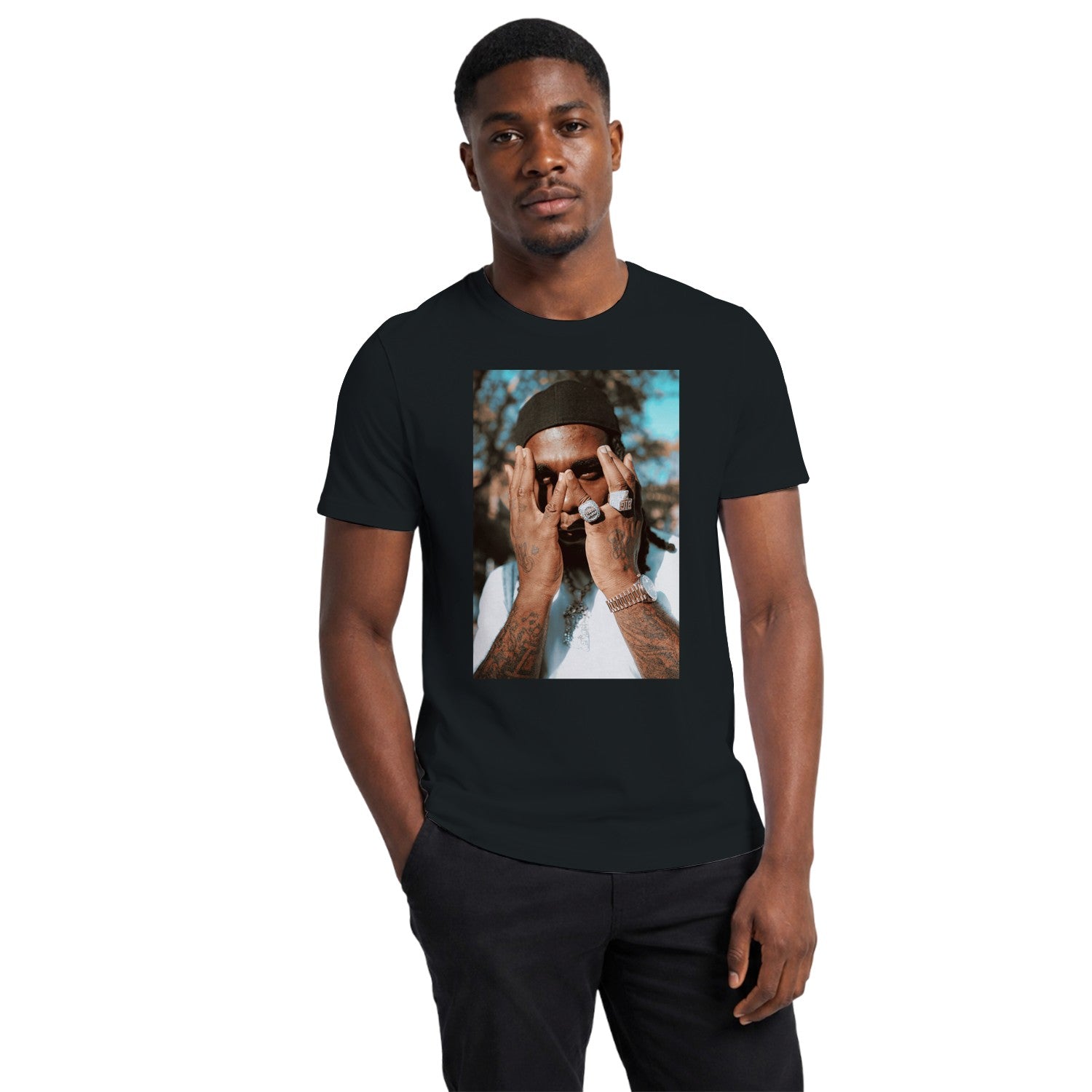 Burna Boy Cover Men's T-shirt
