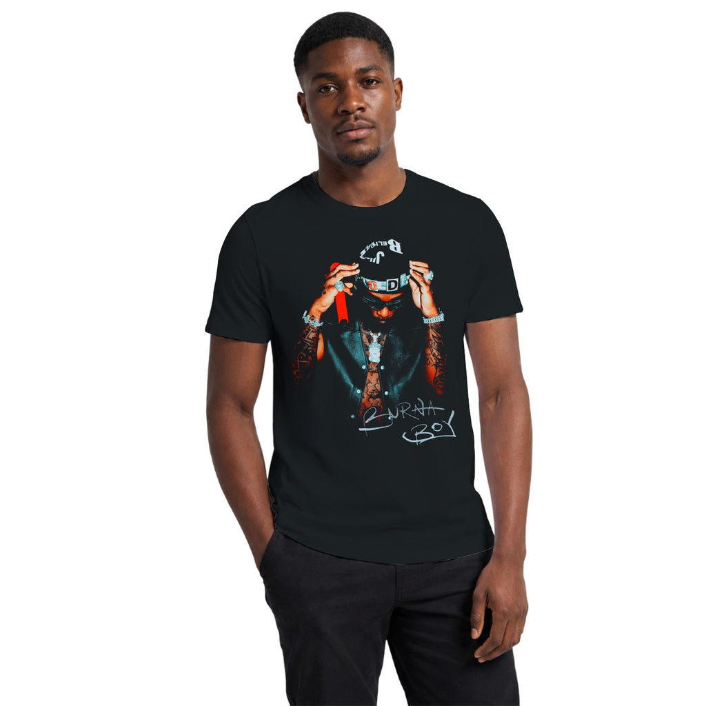 Burna Boy Hip Hop Y2K Men's T-shirt