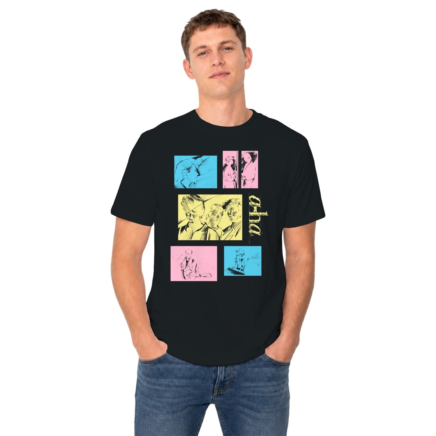 a-ha Pop Art Men's T-shirt