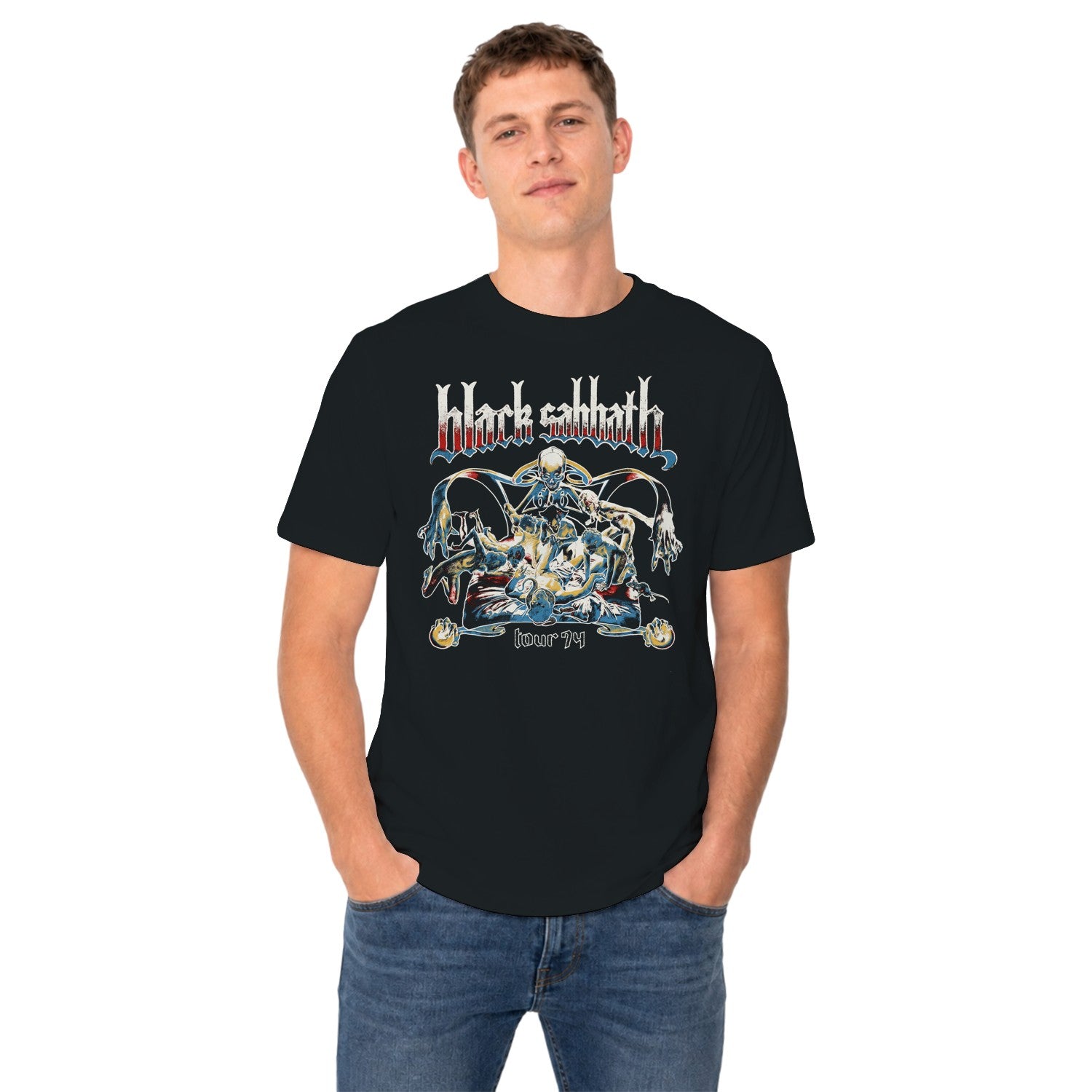 Black Sabbath Tour '74 Men's T-shirt