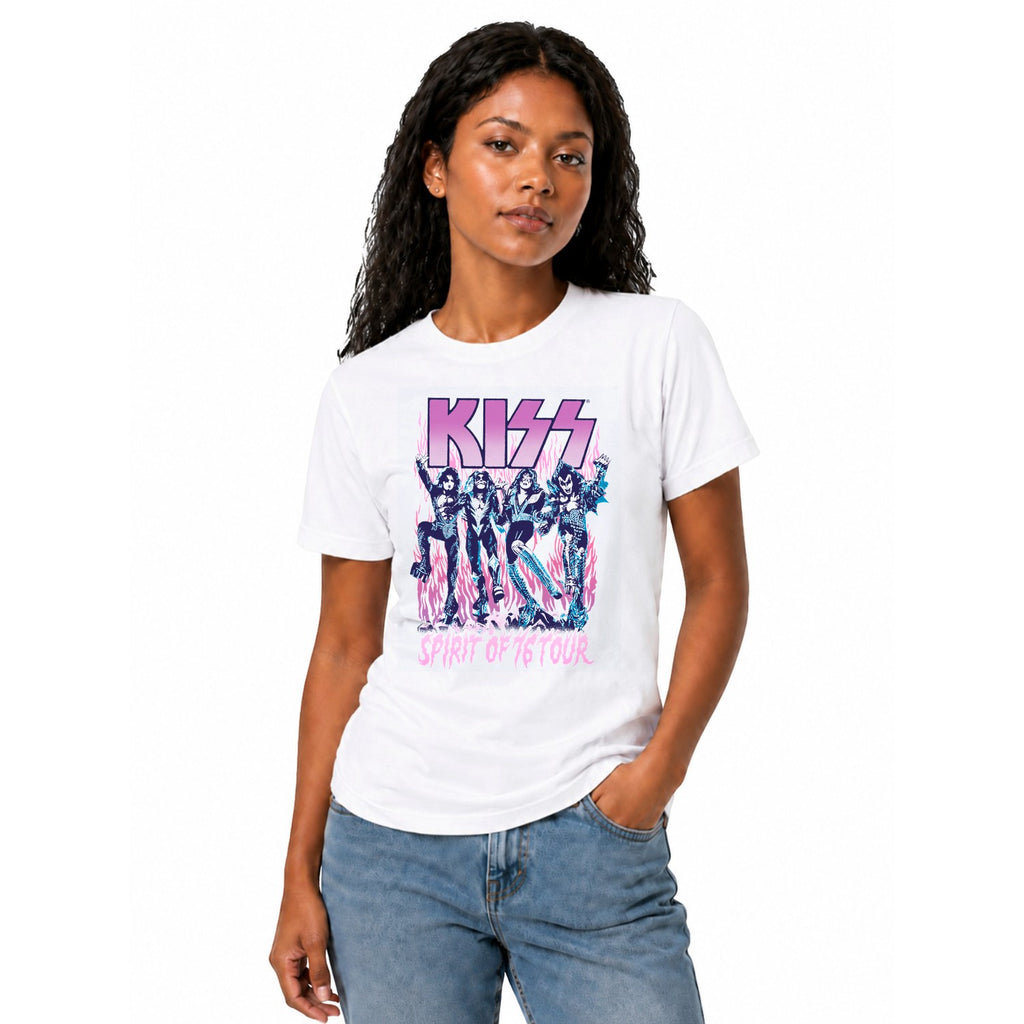 KISS Spirit of 76 Tour Vintage Women's T-shirt