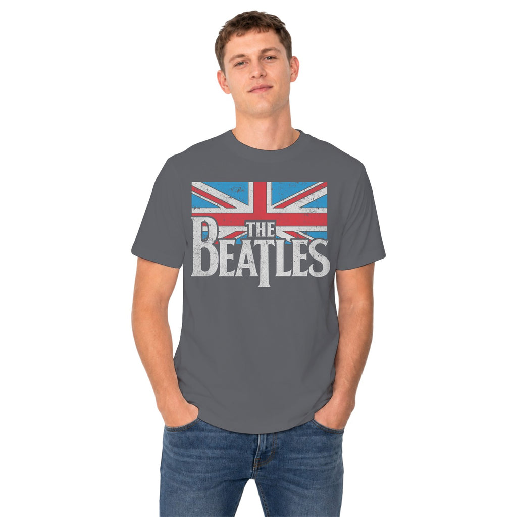 The Beatles Union Jack Flag Men's T-shirt