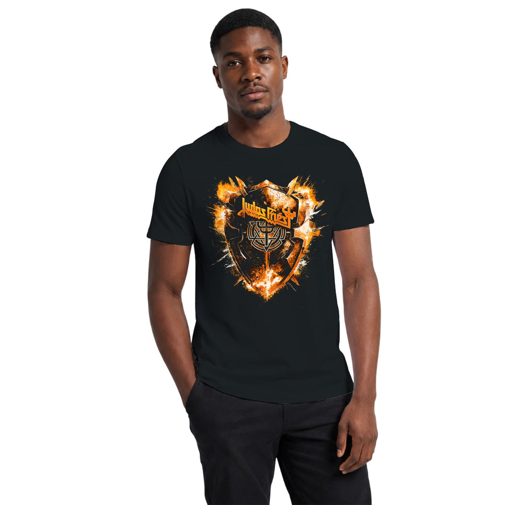 Judas Priest Shield Heavy Metal Men's T-shirt
