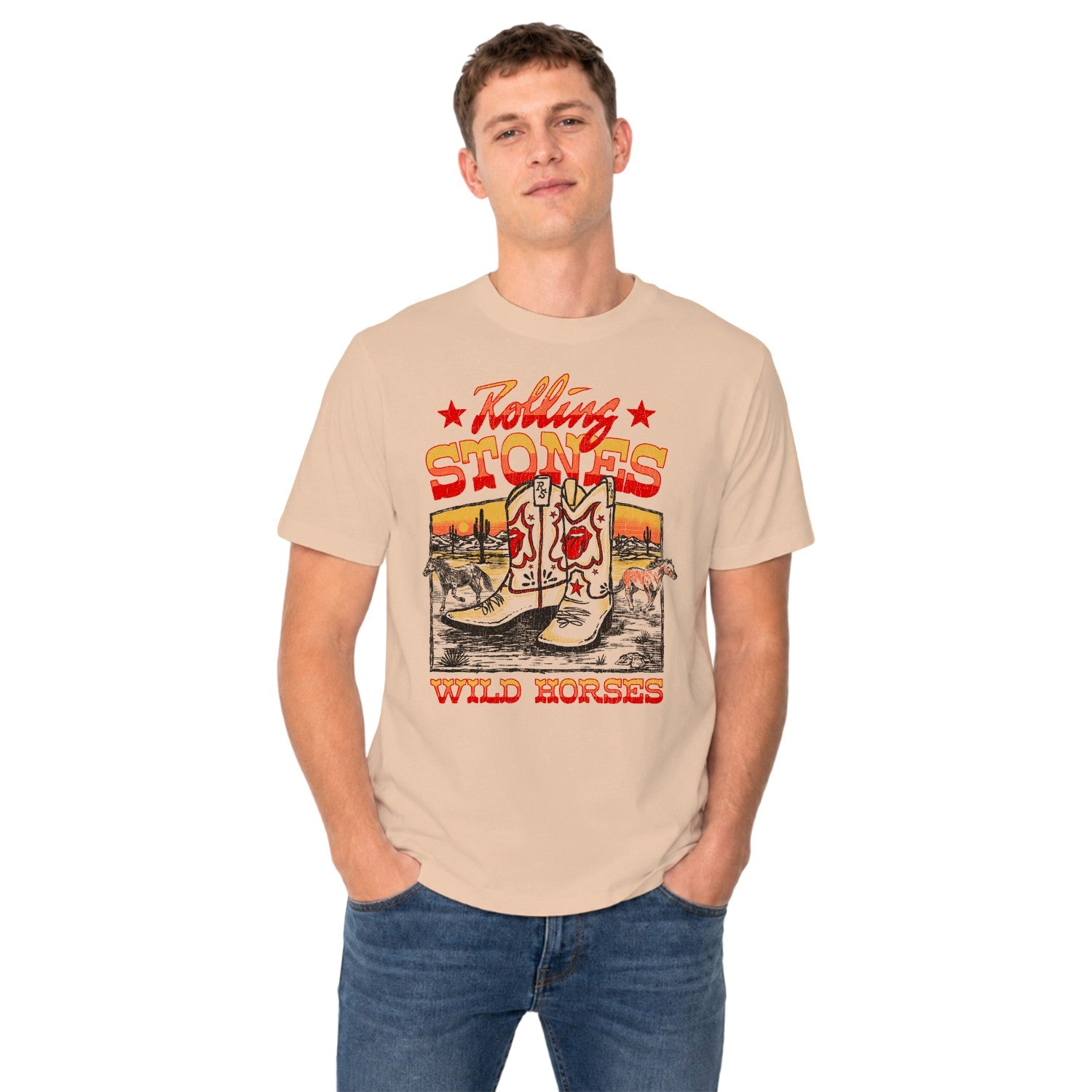 Rolling Stones Wild Horses Men's T-shirt