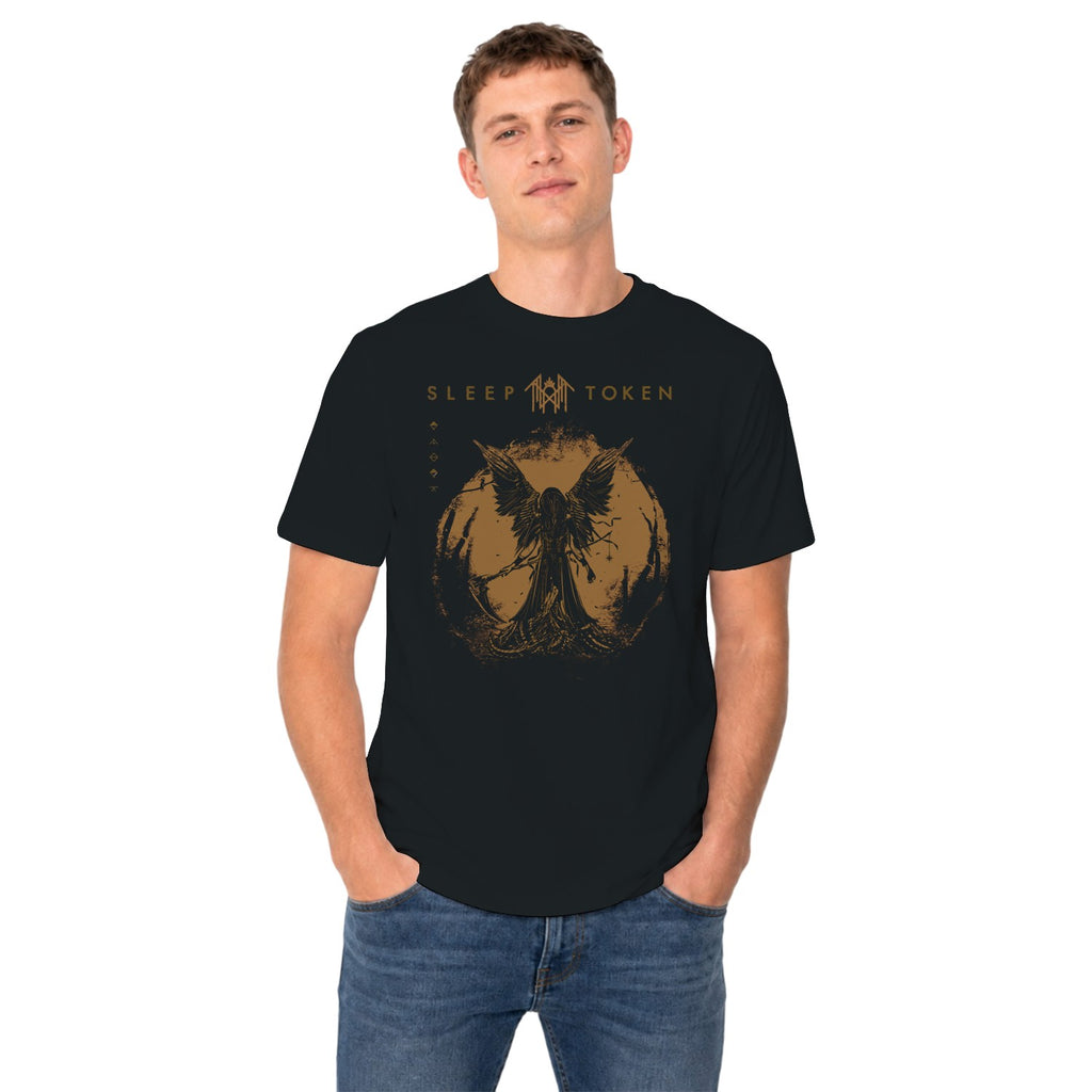 Sleep Token Winged Angel Scythe Art Men's T-shirt