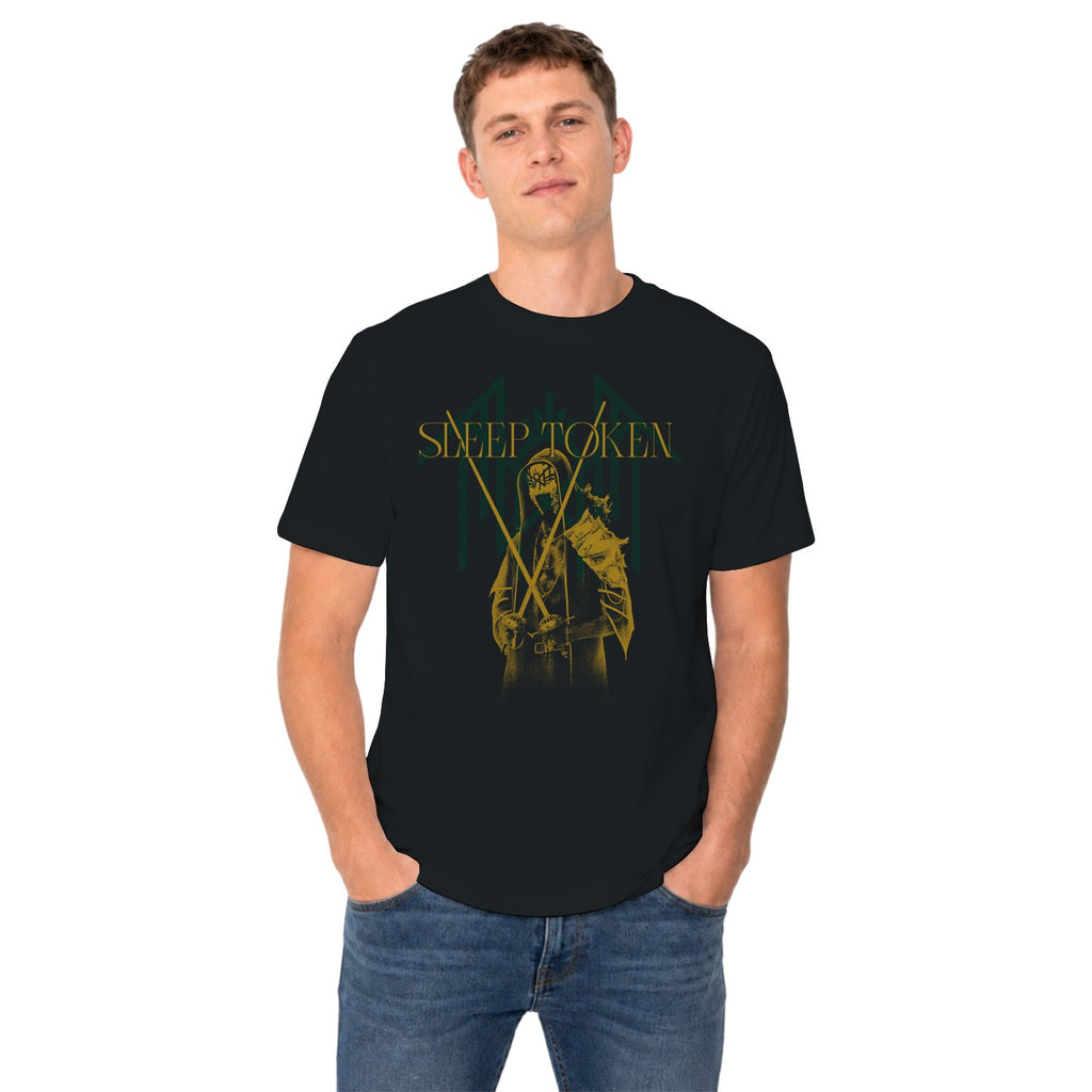 Sleep Token Gold Art Men's T-shirt