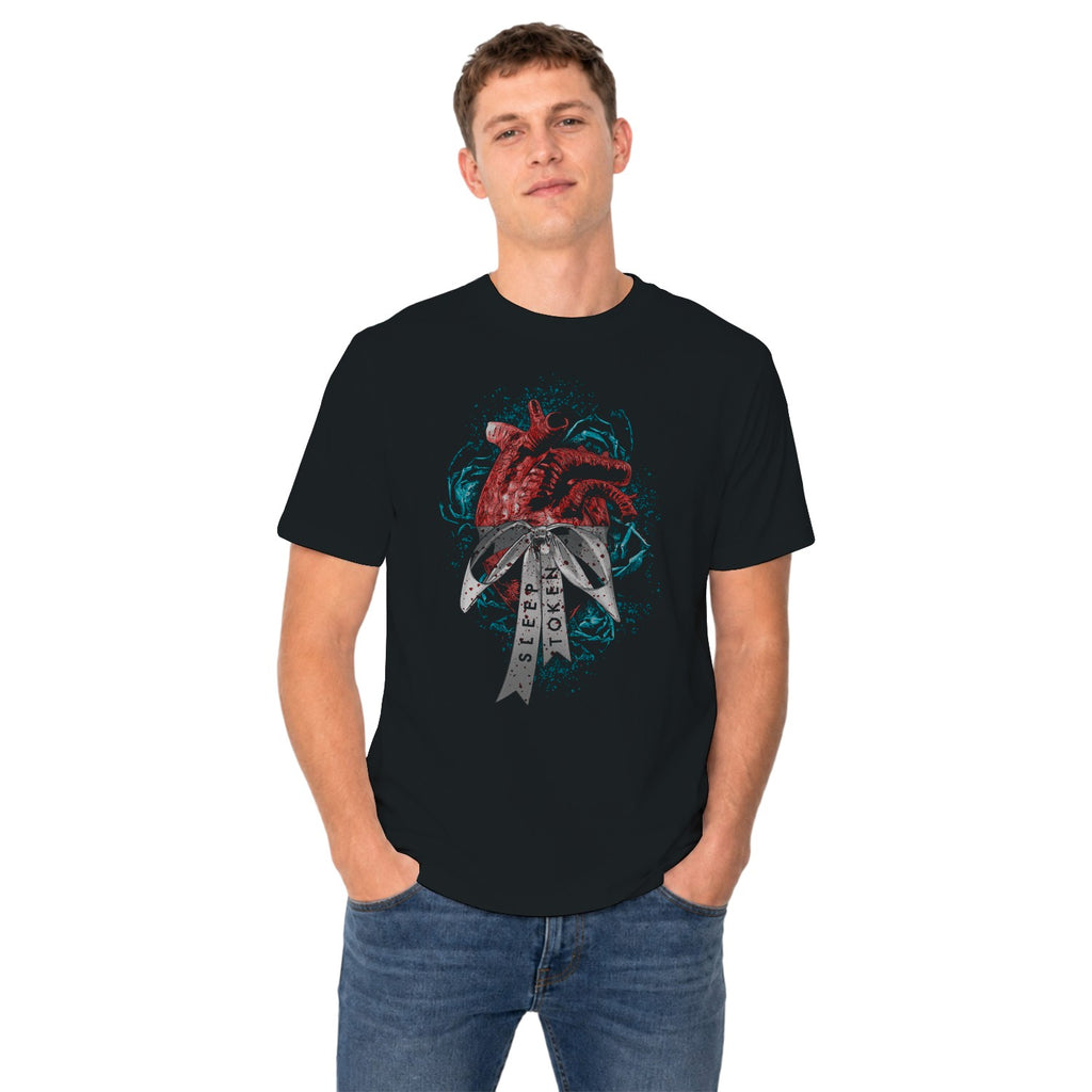 Sleep Token Heart Bow Band Art Men's T-shirt