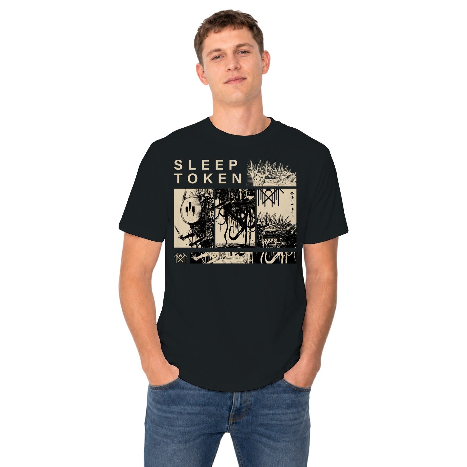 Sleep Token Dark Fantasy Art Men's T-shirt