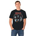 KISS Band Classic Face Makeup Art Men's T-shirt