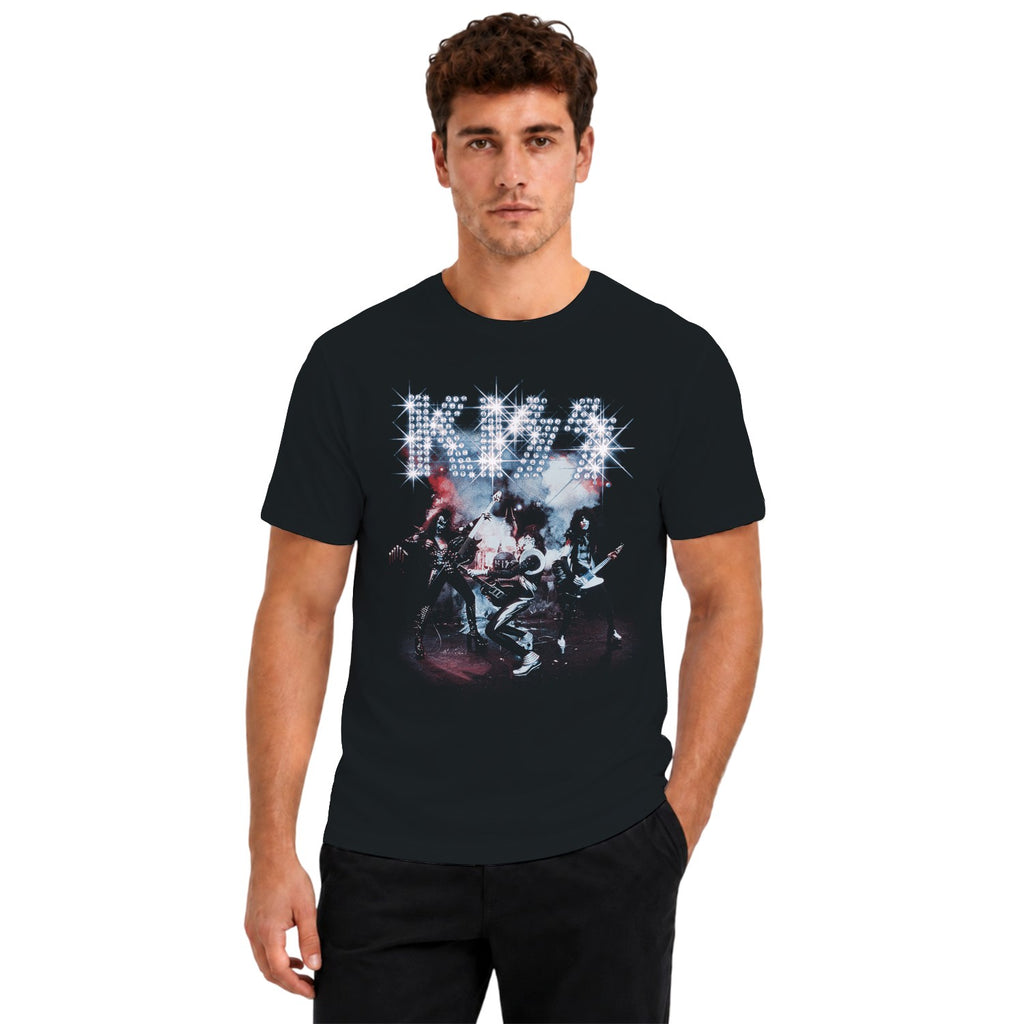 KISS Band Stage Performance Men's T-shirt