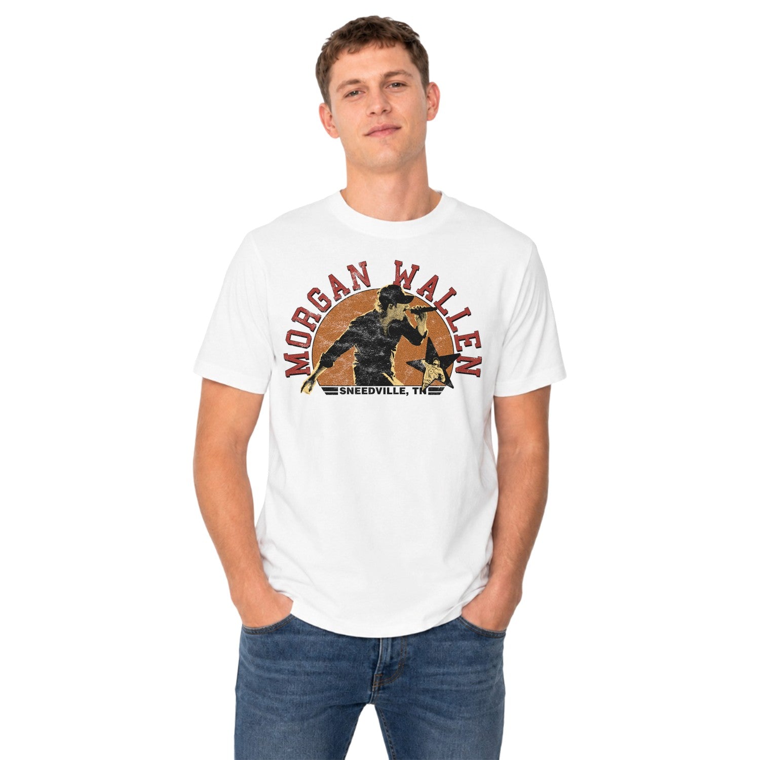 Morgan Wallen Sneedville TN Vintage Men's T-shirt