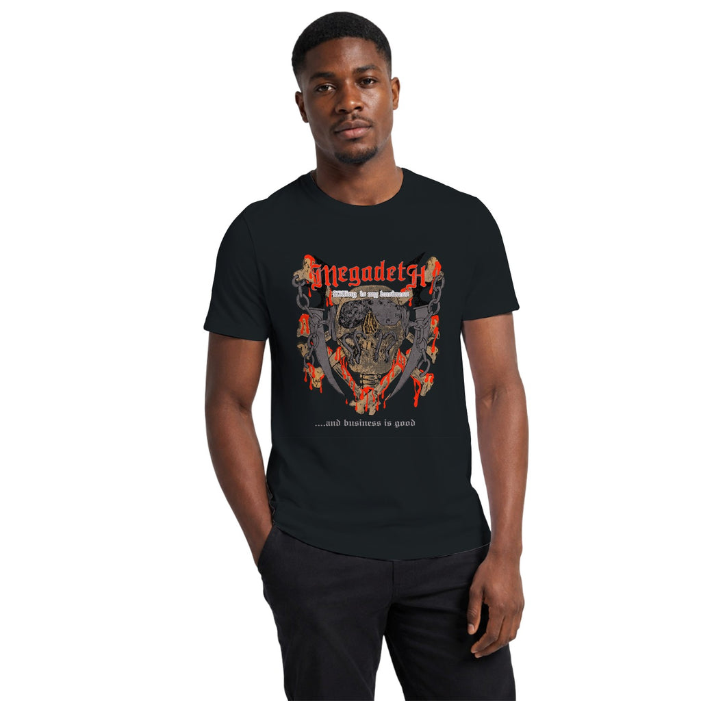 Megadeth Killing Is My Business Skull Men's T-shirt