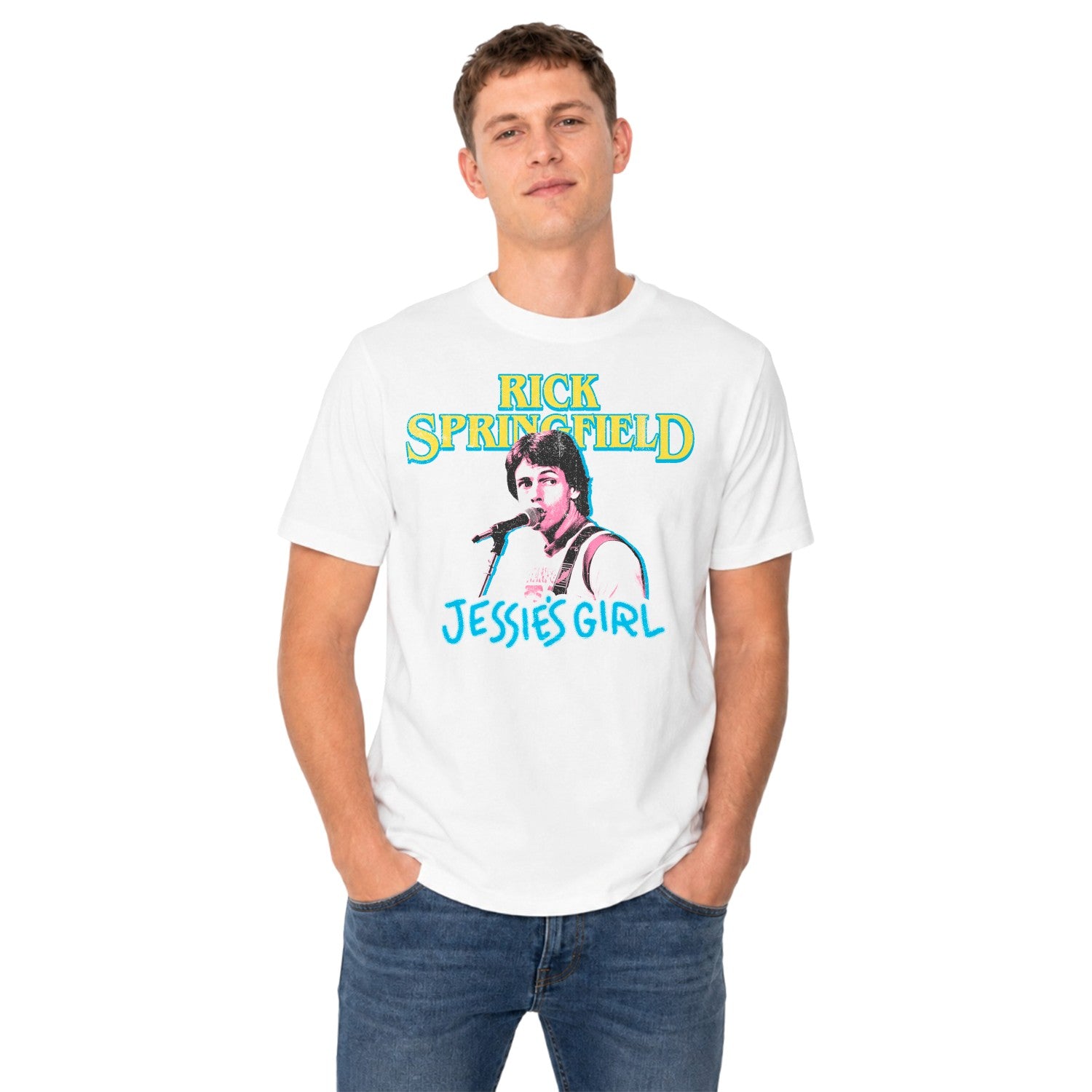Rick Springfield Jessie's Girl Vintage Men's T-shirt