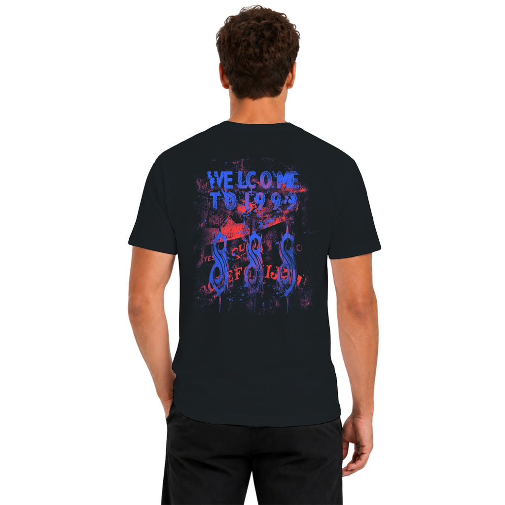 Slipknot Distressed Masked Band Art T-shirt