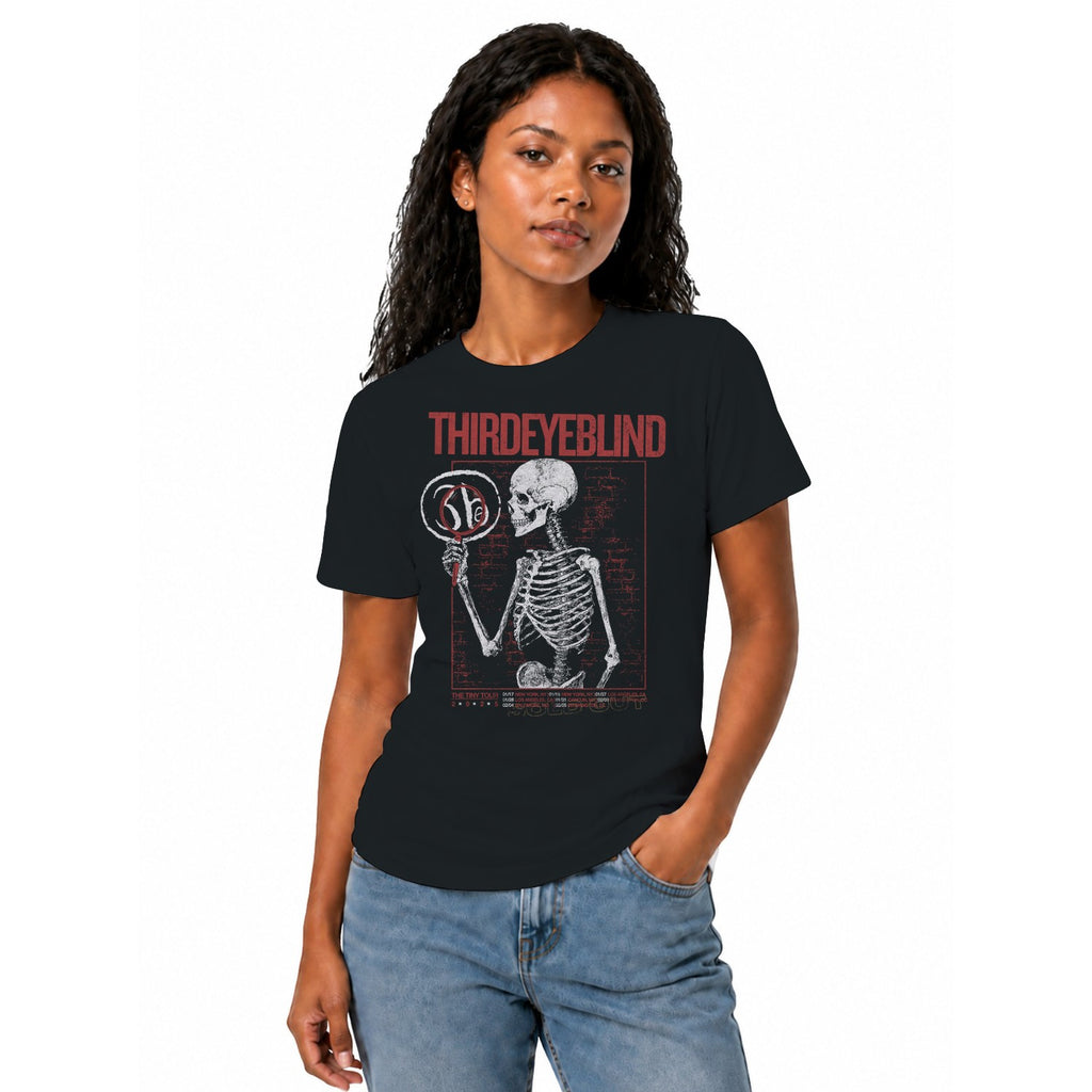 Third Eye Blind Tiny Tour 2025 Skeleton Women's T-shirt