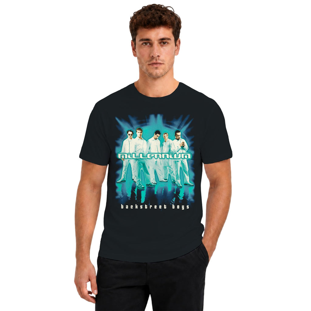 Millennium Backstreet Boys Retro Poster T-shirt