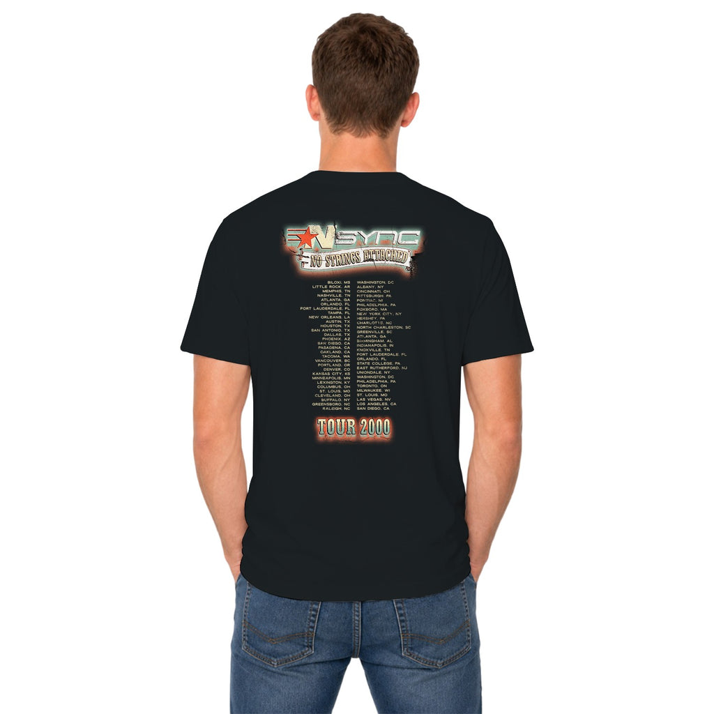 NSYNC No Strings Attached Graphic Men's T-shirt