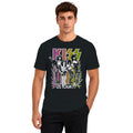 KISS US Tour 77 Rainbow Flame Men's T-shirt