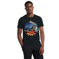 Judas Priest Metal Monster Sawblade Art Men's T-shirt