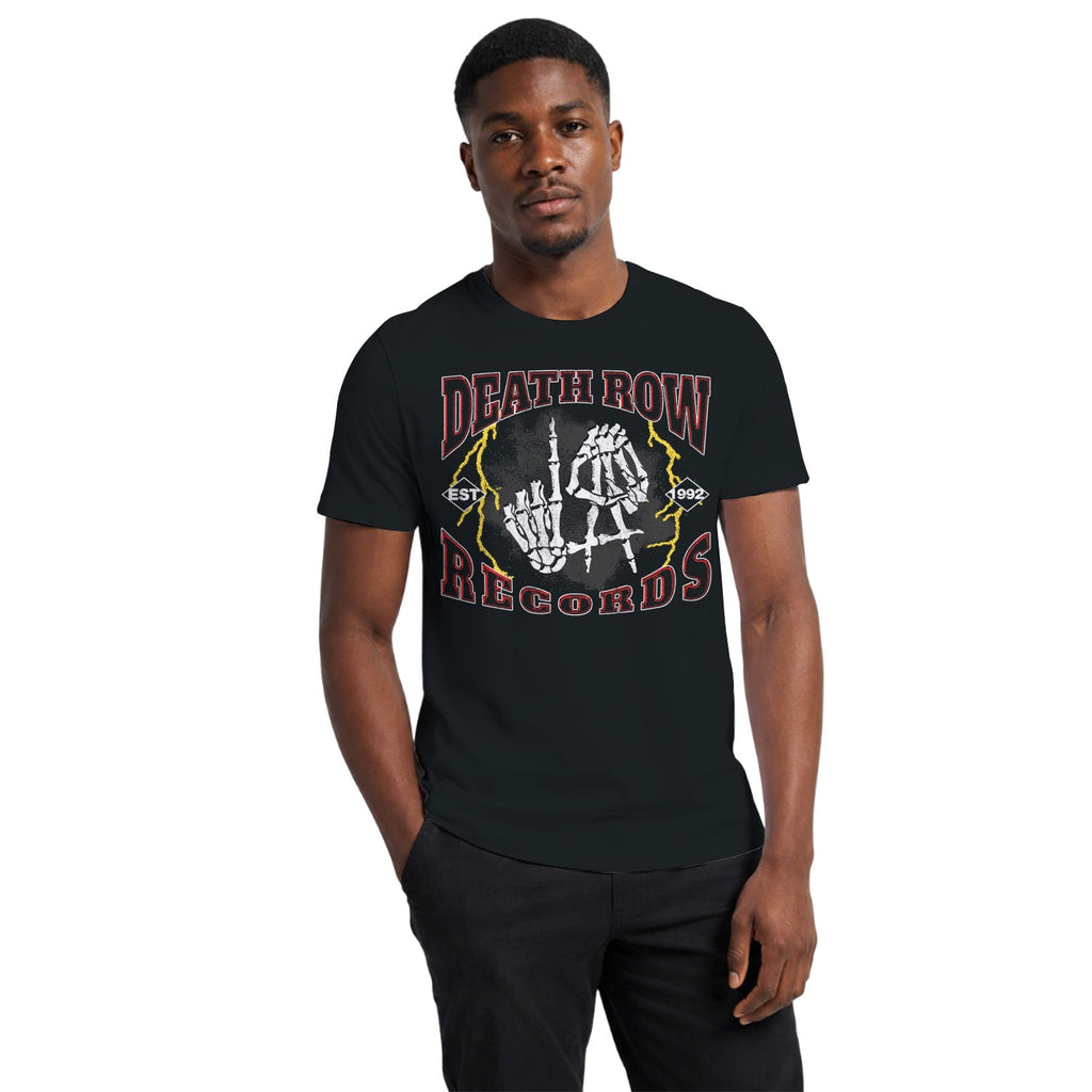 Death Row Records Skeleton Hand Men's T-shirt